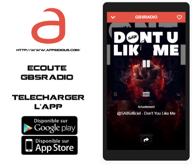 GBSRADIO disponible sur APPSIDIOUS