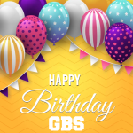 Happy Birthday GBS